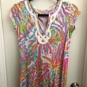 Lilly Pulitzer Brewster dress in Scuba to Cuba
